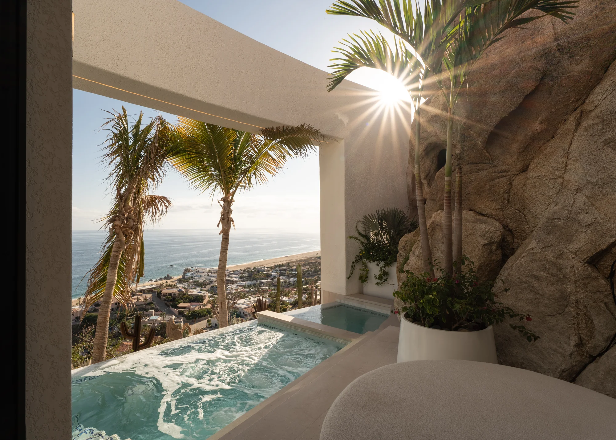 Villa with ocean view